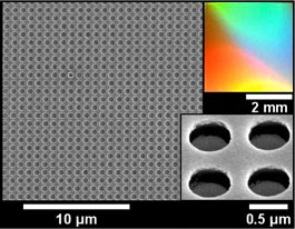 quasi-3D plasmonic crystals